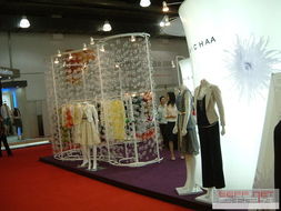 2006韓國時裝紡織品博覽會 陳列精品、零售貼圖區與攝影器材